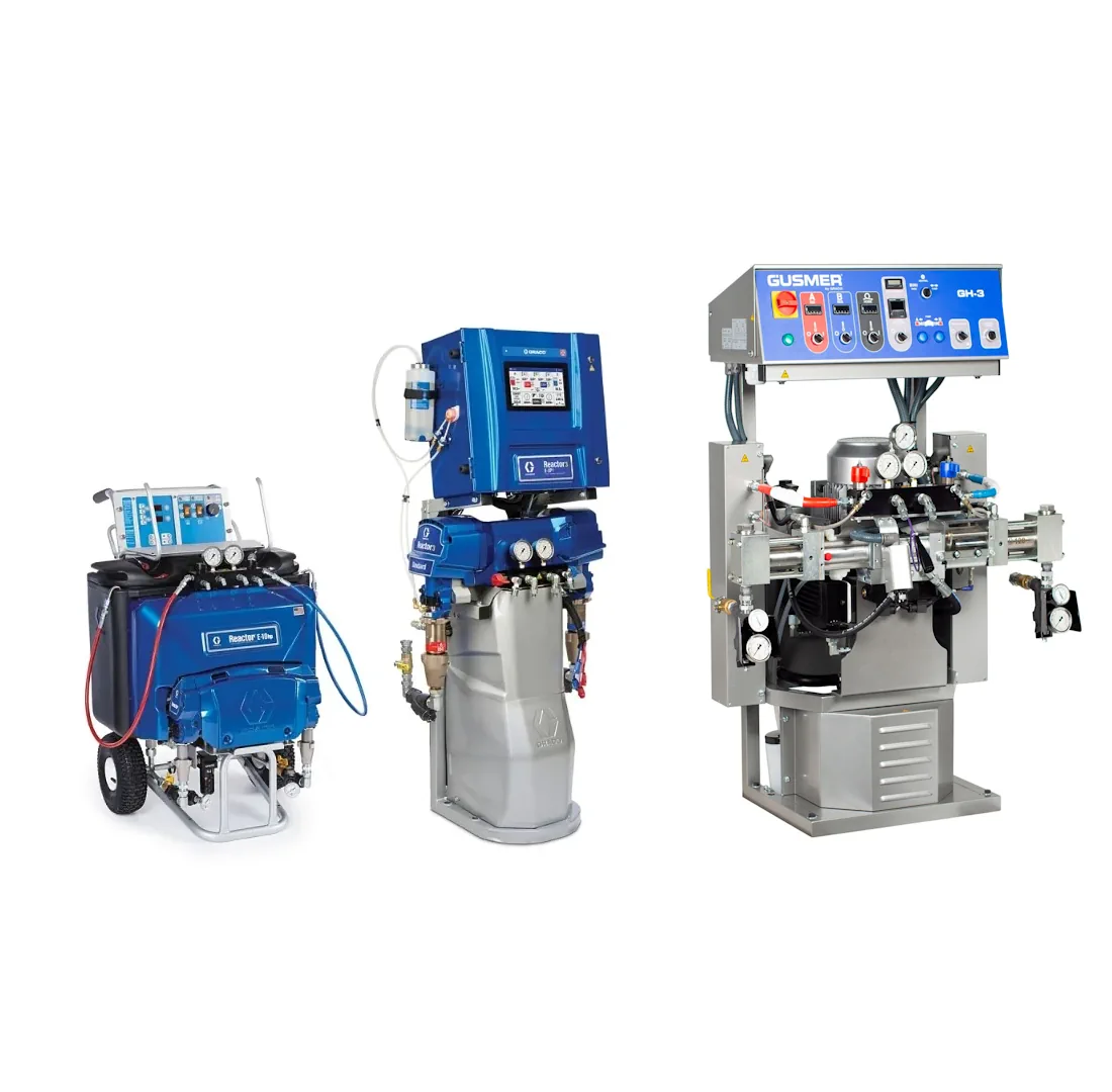 Equipos Graco para impermeabilizacion con poliurea