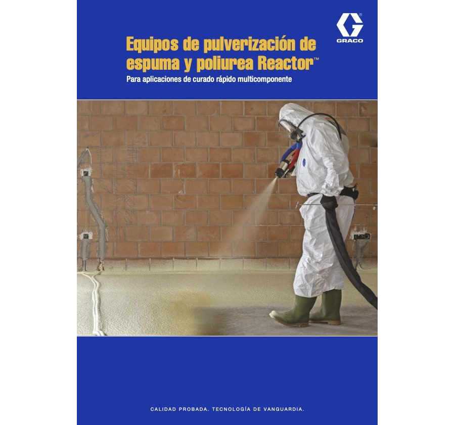 Equipos de pulverización de espuma y poliurea Reactor