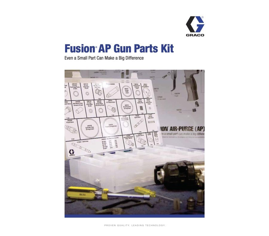 Fusion® AP Gun Parts Kit